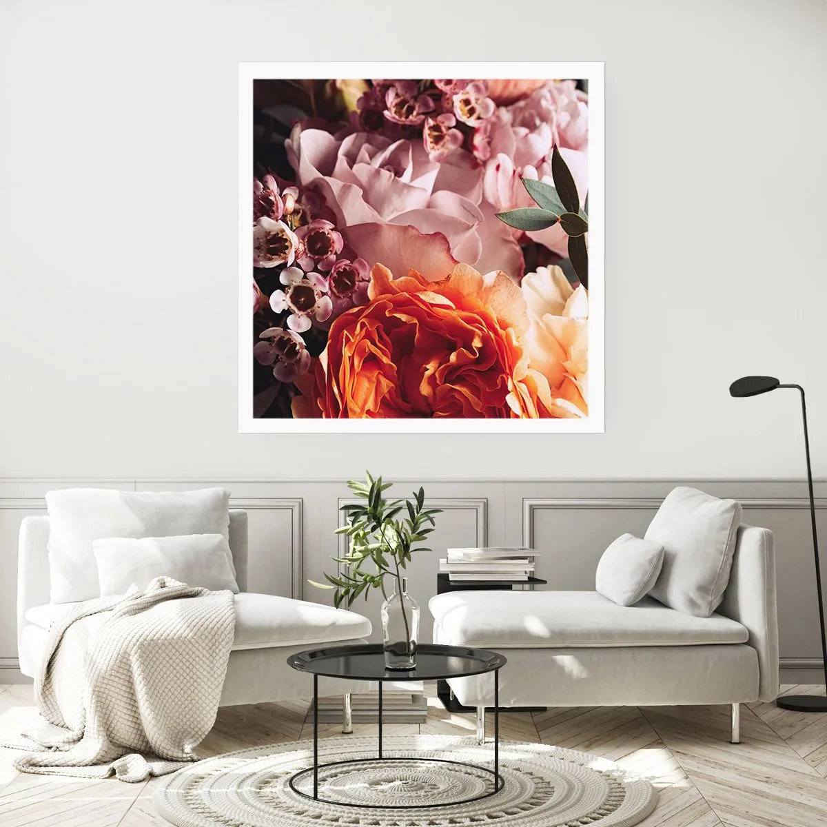 Affiche - Poster - Enveloppé de beauté - 30x30 cm