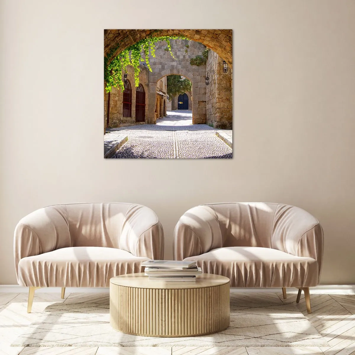 Impression sur verre - Image sur verre - Le cortège apparaîtra bientôt - 60x60 cm