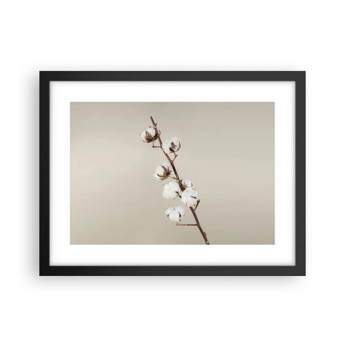 Affiche dans un cadre noir - Poster - A la source de la douceur - 40x30 cm