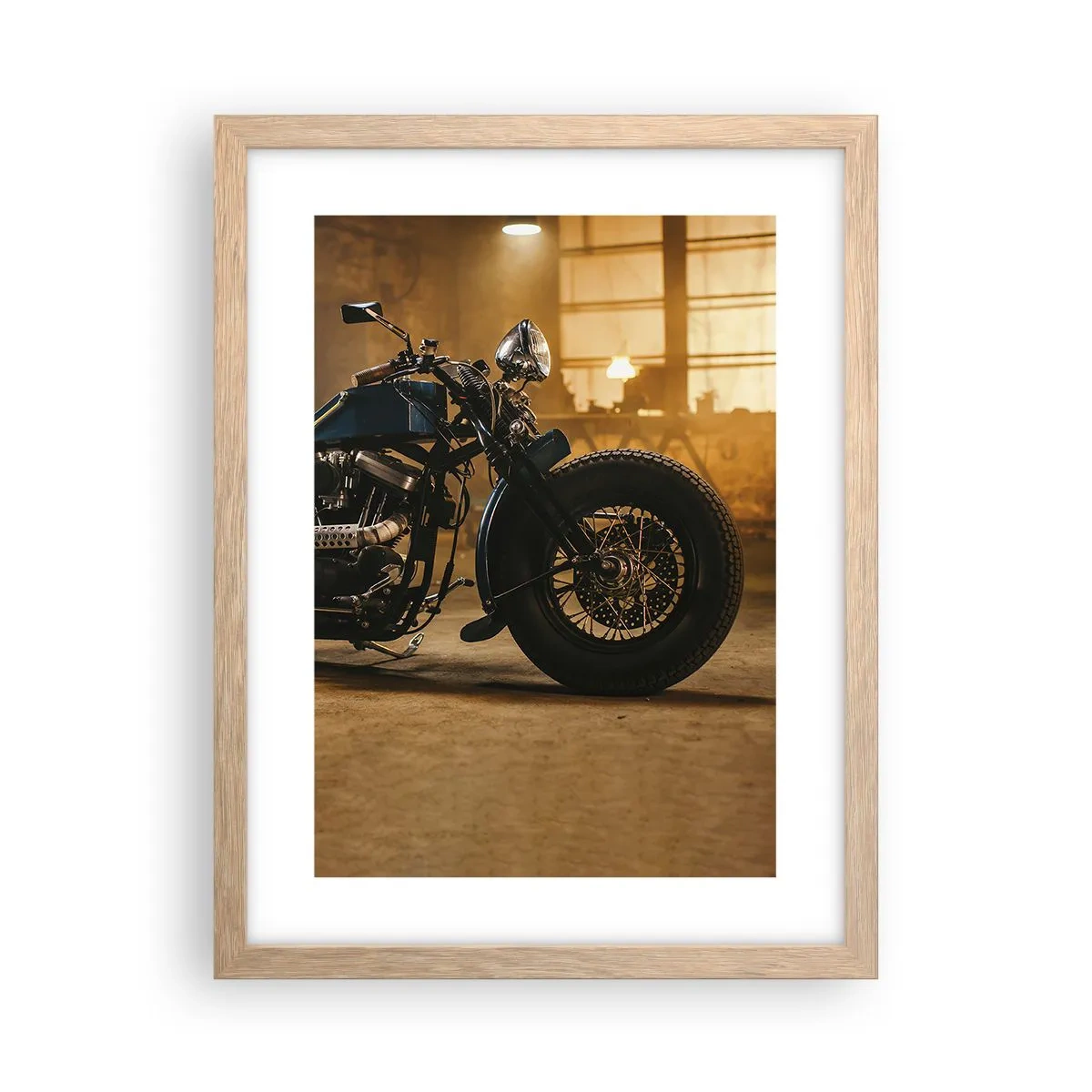 Affiche dans un chêne clair - Poster - Je peux tout - 30x40 cm