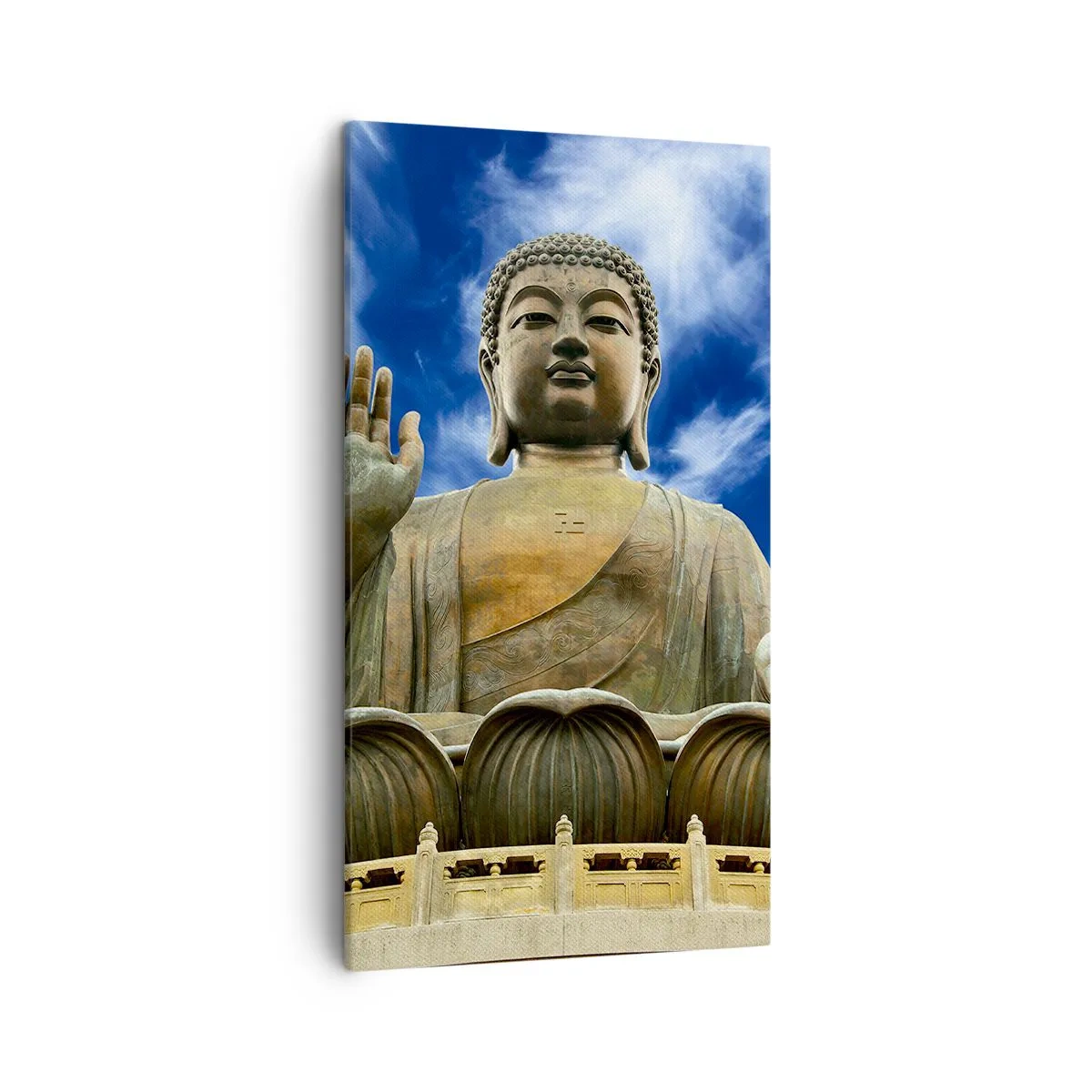 Impression sur toile - Image sur toile - Vivre sans peur - 45x80 cm