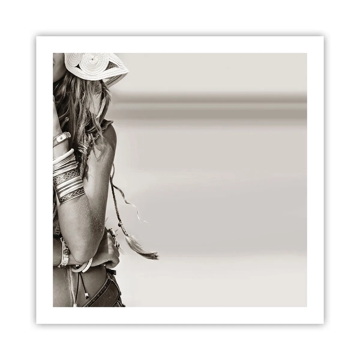 Affiche - Poster - Comment va la fille - 60x60 cm