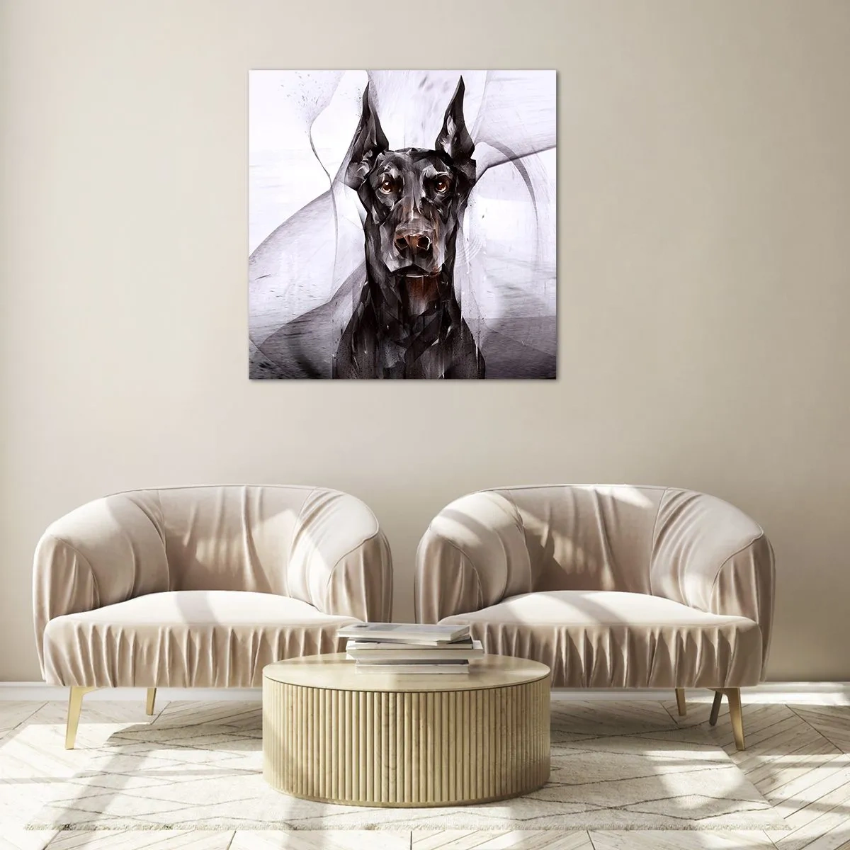 Impression sur verre - Image sur verre - Né noble - 40x40 cm