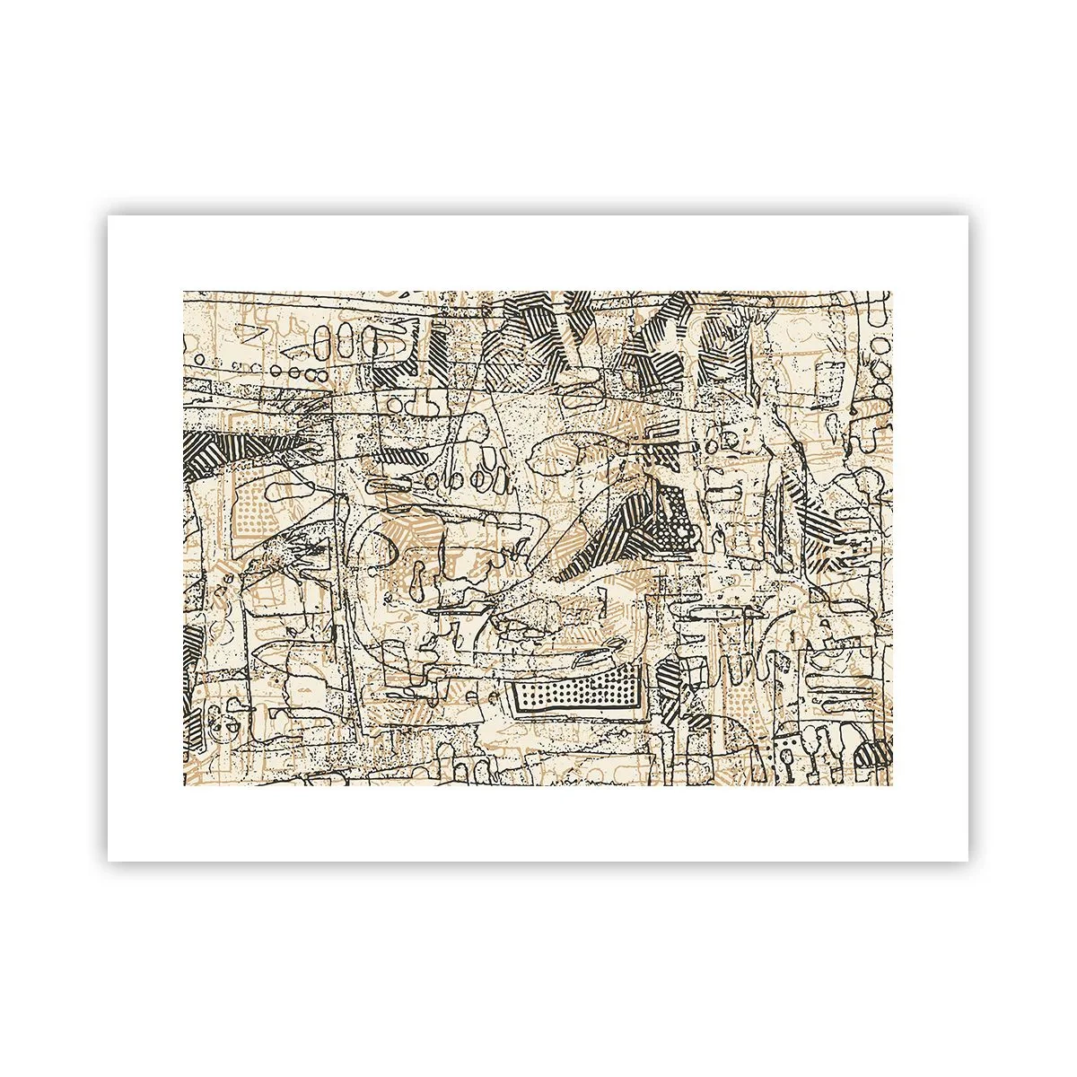 Affiche - Poster - Il attend d'être décodé - 40x30 cm