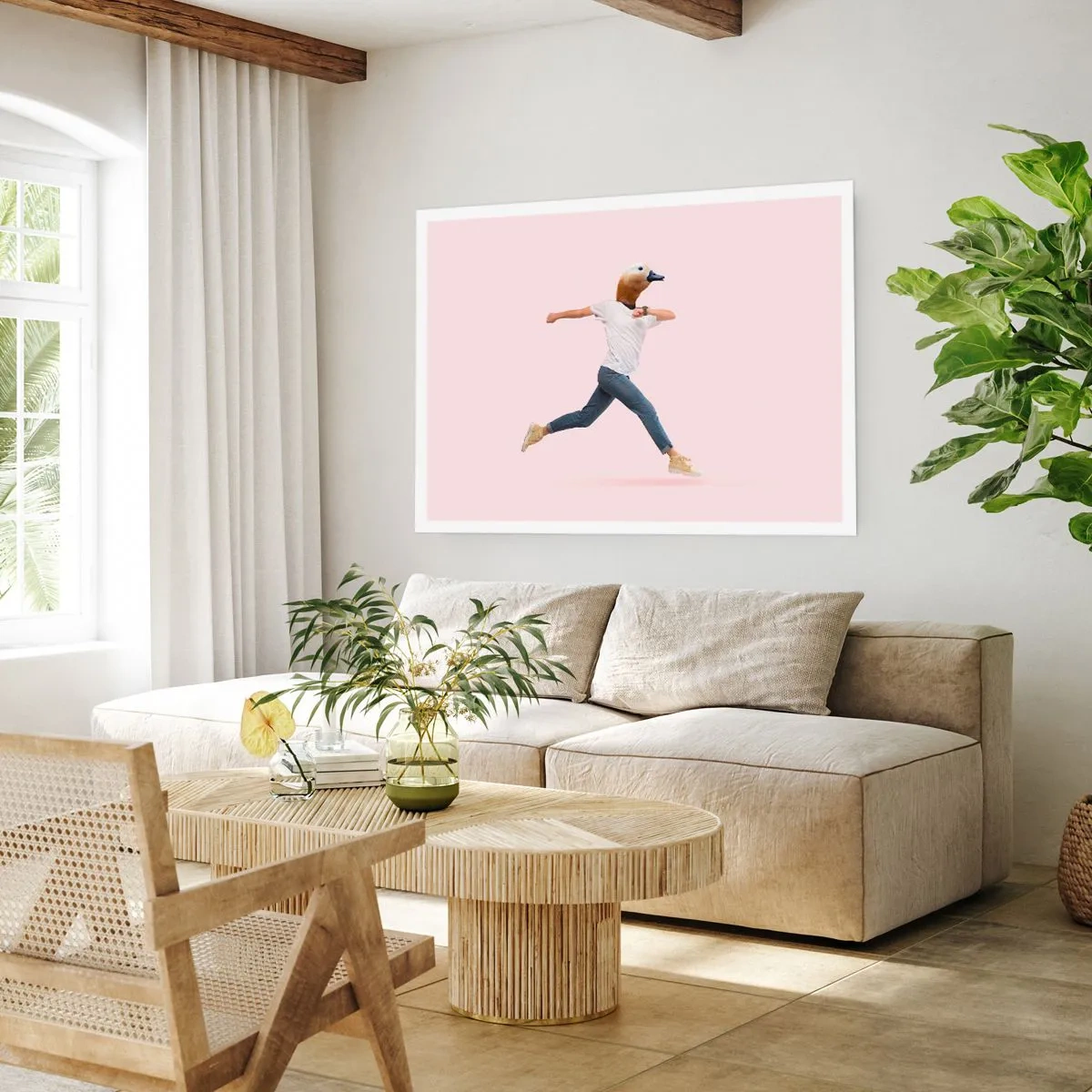 Affiche - Poster - Une pincée d'absurdité - 40x30 cm