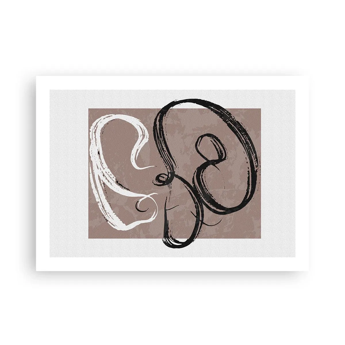 Affiche - Poster - Composition – la recherche de la plénitude - 70x50 cm