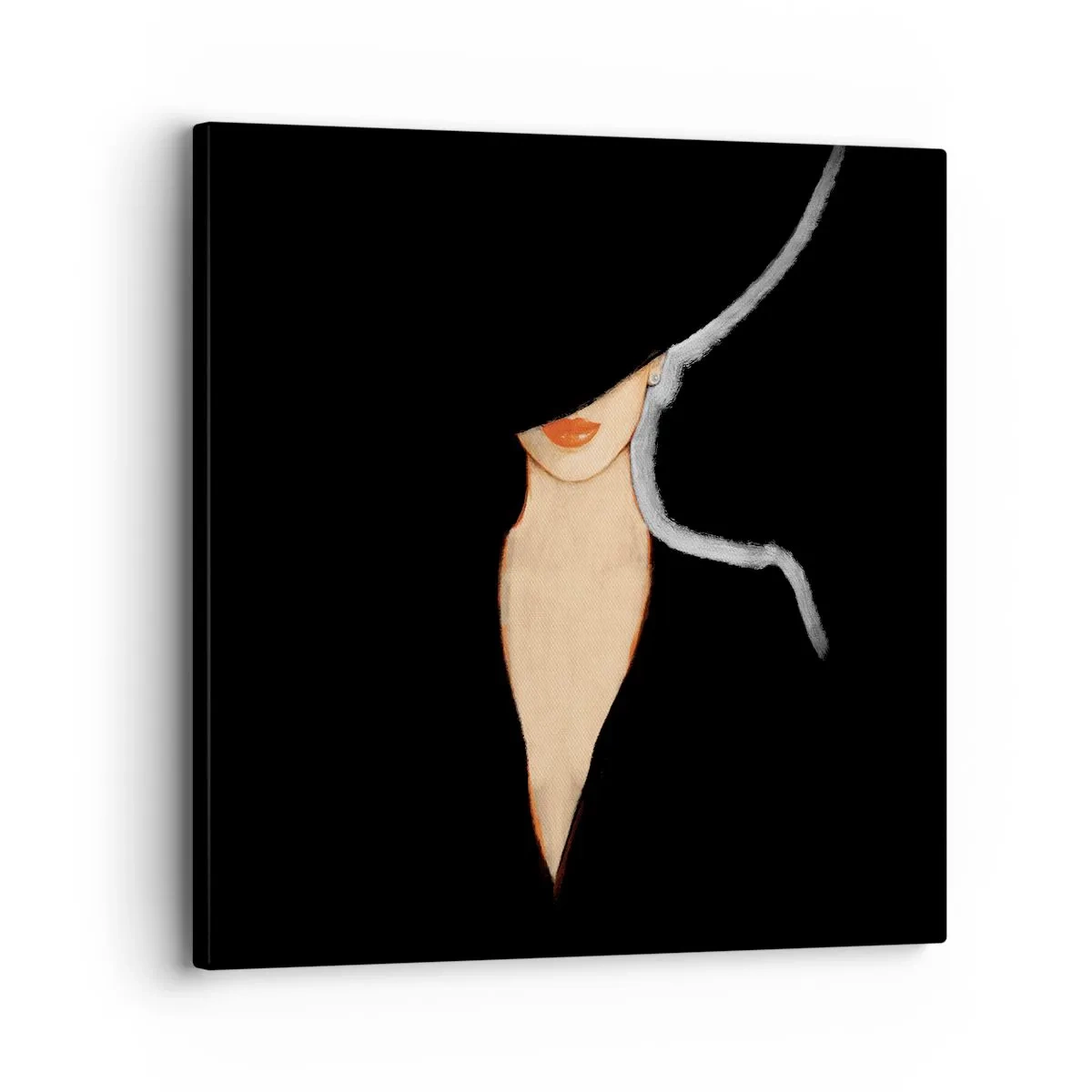 Impression sur toile - Image sur toile - Élégance et style - 30x30 cm