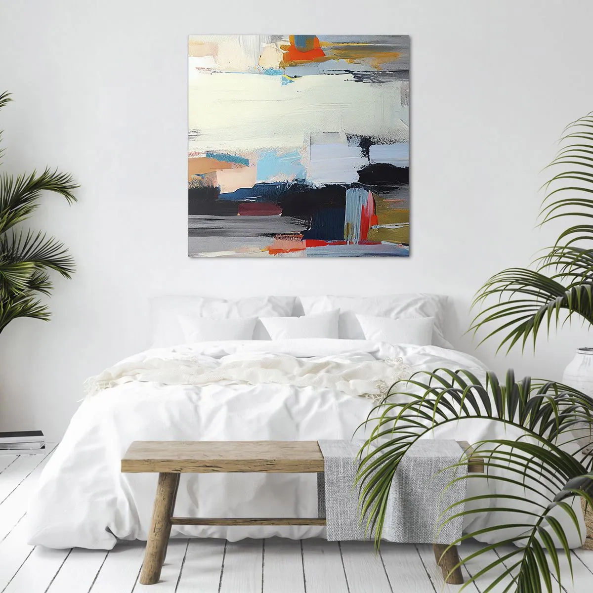 Impression sur toile - Image sur toile - Y a-t-il une méthode ? - 60x60 cm