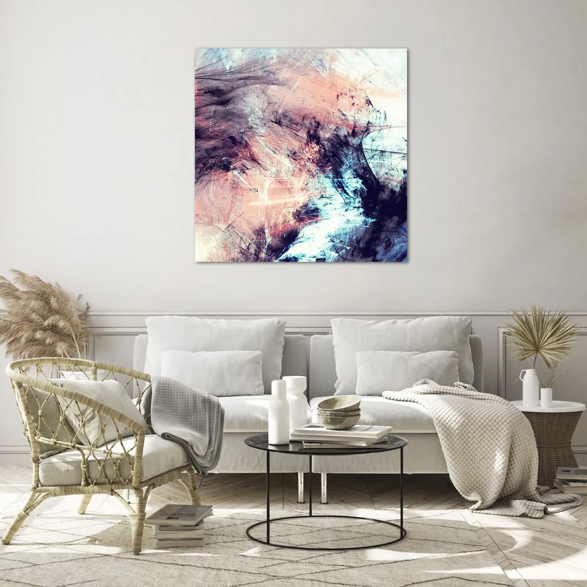 Impression sur verre - Image sur verre - Sentir le vent - 60x60 cm