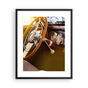 Affiche dans un cadre noir - Poster - Souffle de luxe venu du passé - 40x50 cm