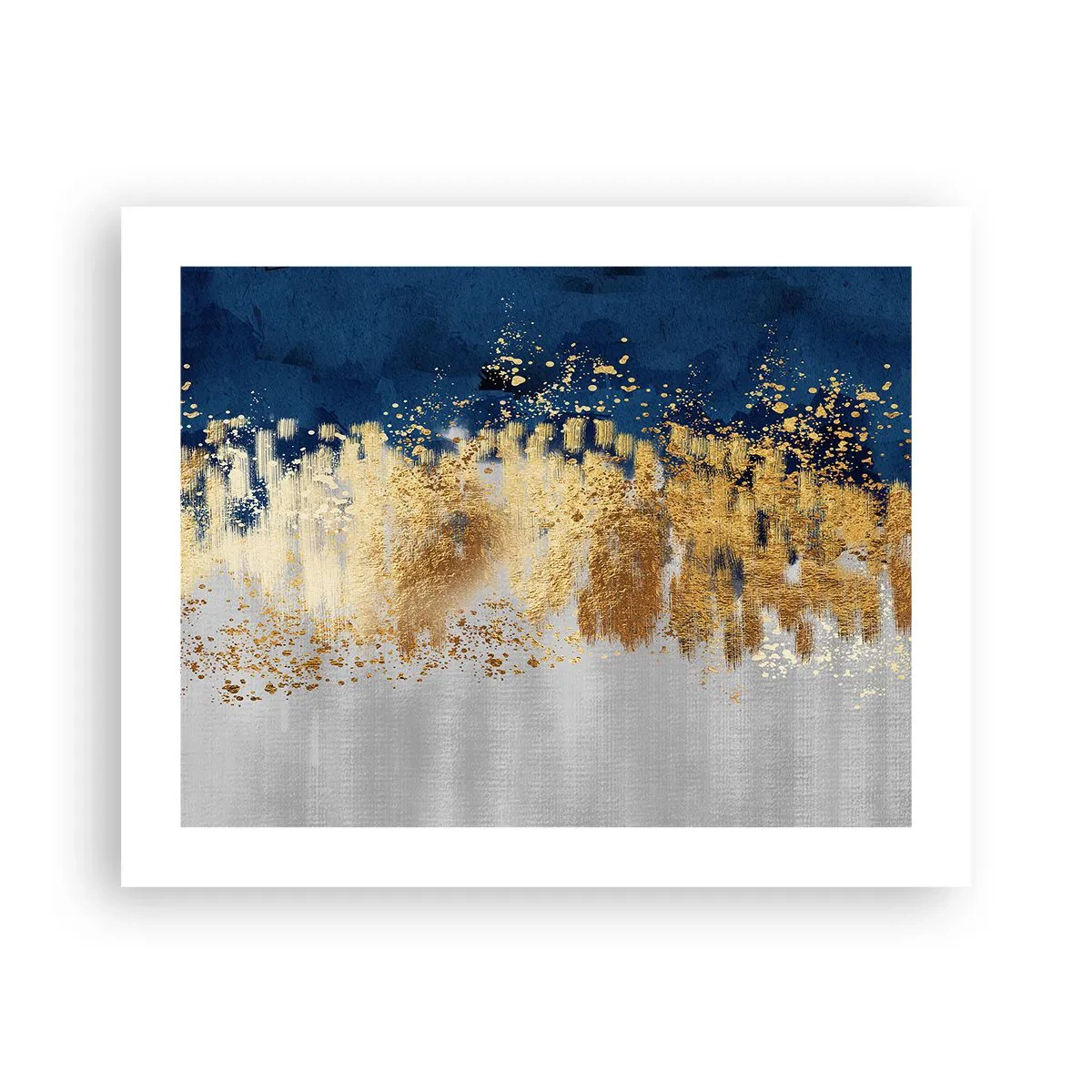 Affiche - Poster - Une composition moderne et pétillante - 50x40 cm