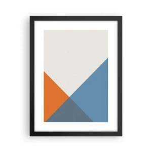 Affiche dans un cadre noir - Poster - Sous cette angle.... - 30x40 cm