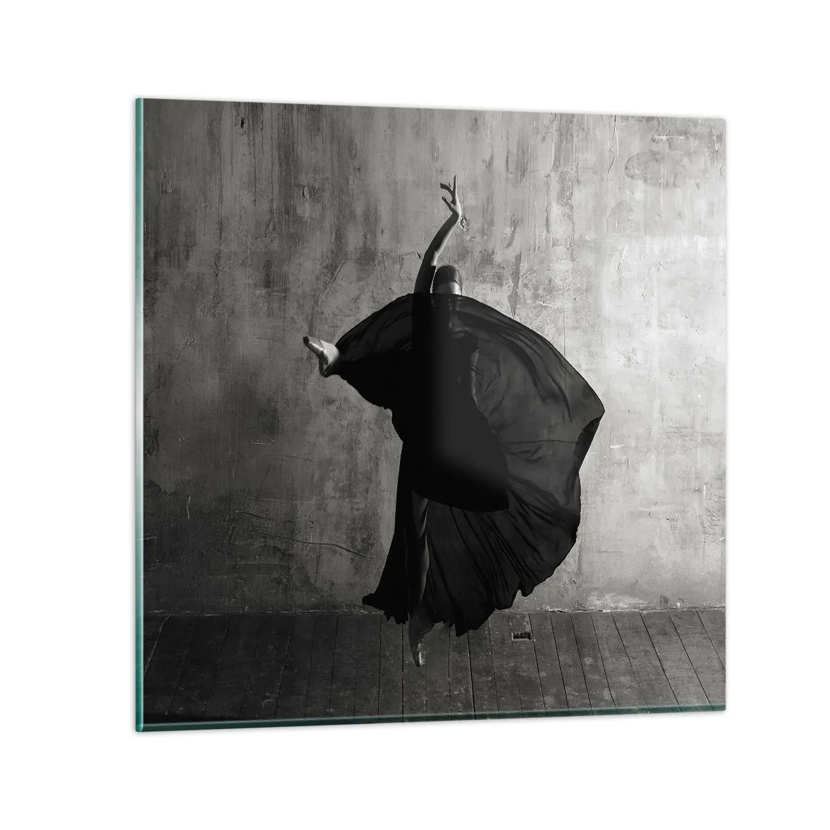 Impression sur verre - Image sur verre - Pas plein de passion - 70x70 cm