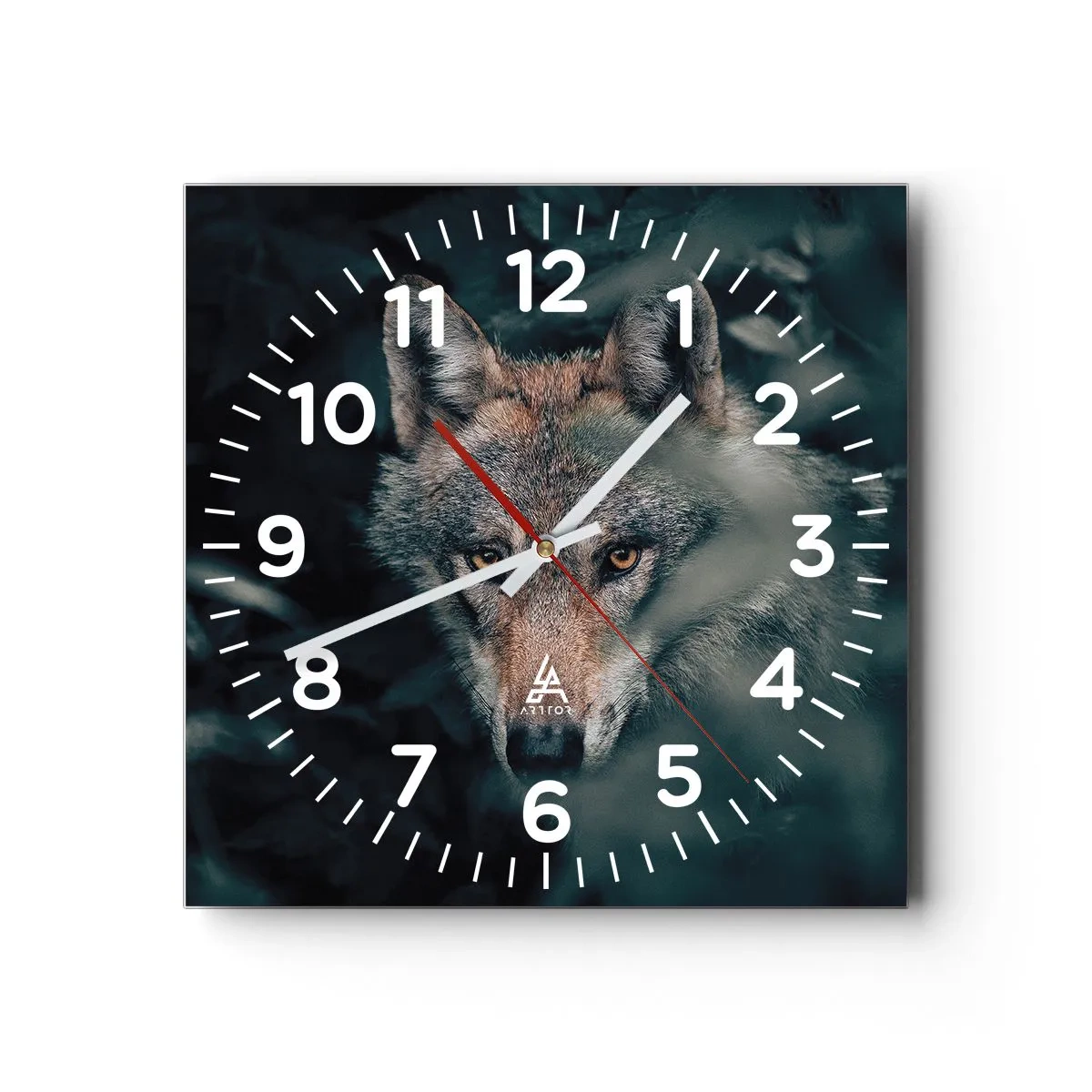 Horloge murale - Pendule murale - Chasseur - 30x30 cm