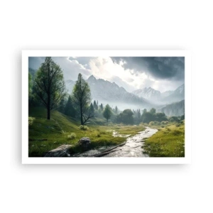 Affiche - Poster - Aller et retour - 91x61 cm