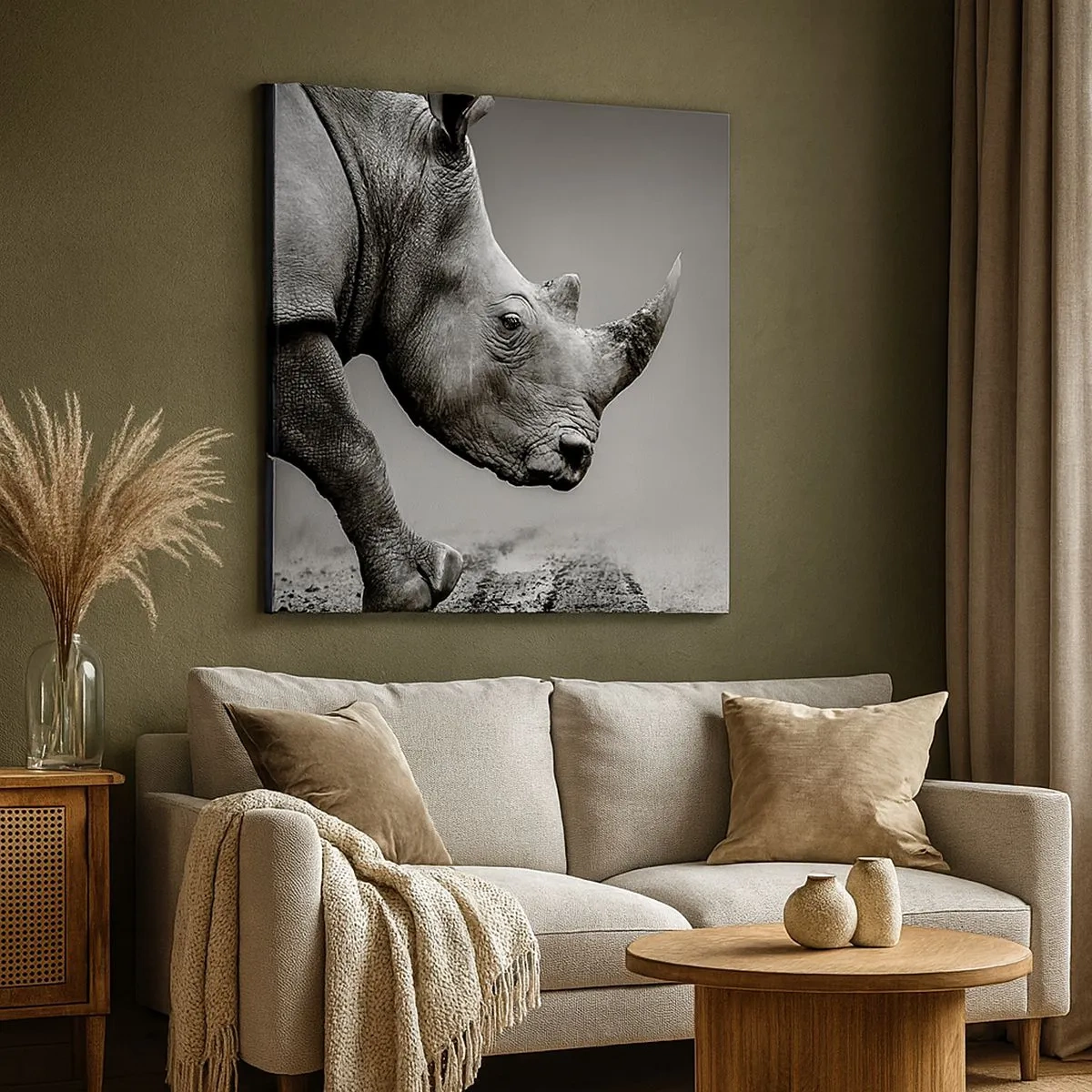 Impression sur toile - Image sur toile - Force inarrêtable - 30x30 cm