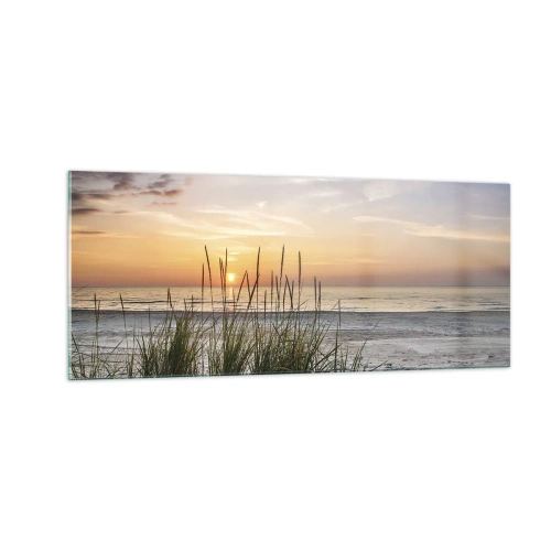 Impression sur verre - Image sur verre - Regarde, pense, ressent - 100x40 cm