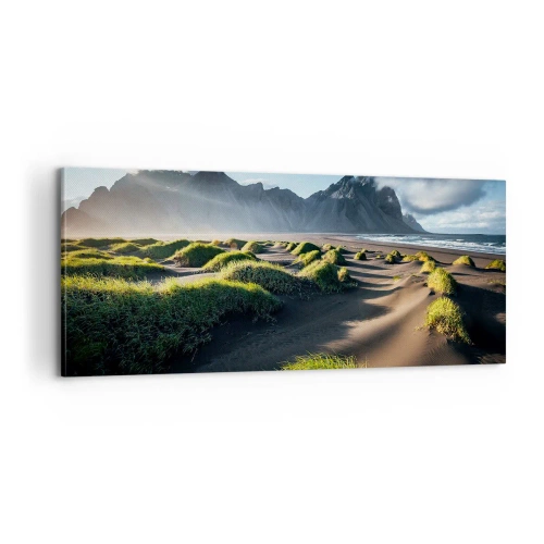 Impression sur toile - Image sur toile - Harmonie des éléments - 100x40 cm
