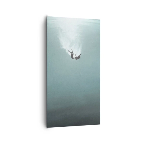 Impression sur toile - Image sur toile - Dans les bras de l'océan - 65x120 cm
