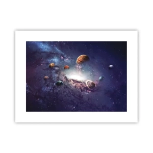 Affiche - Poster - Système de danse solaire - 40x30 cm