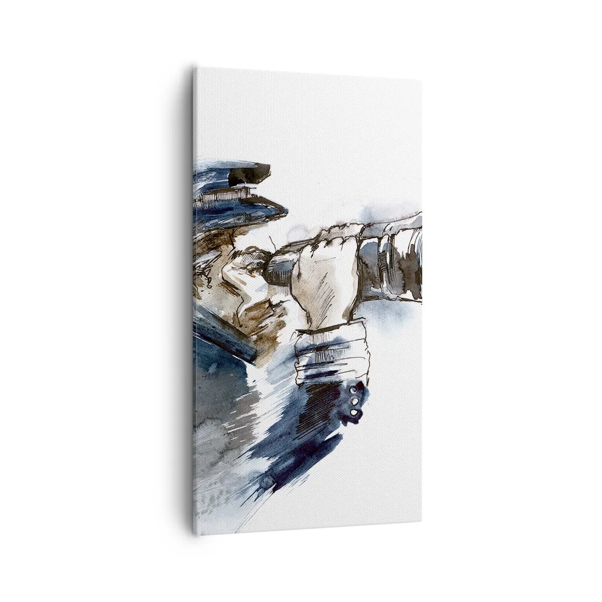 Impression sur toile - Image sur toile - Dix sur l'échelle de Beaufort ! - 55x100 cm