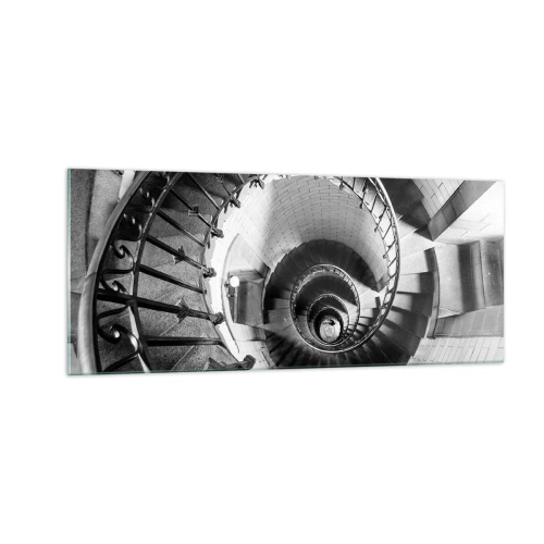Impression sur verre - Image sur verre - De plus en plus haut - 100x40 cm