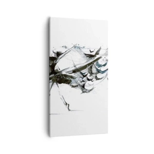 Impression sur toile - Image sur toile - La magie de la musique vous libère des envoûtements - 55x100 cm