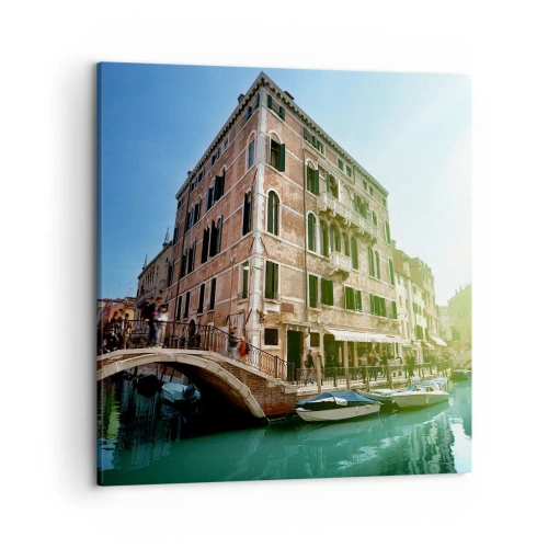 Impression sur toile - Image sur toile - Venise - Amore Moi - 50x50 cm