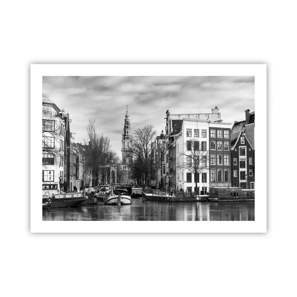 Affiche - Poster - Climat d'Amsterdam - 70x50 cm