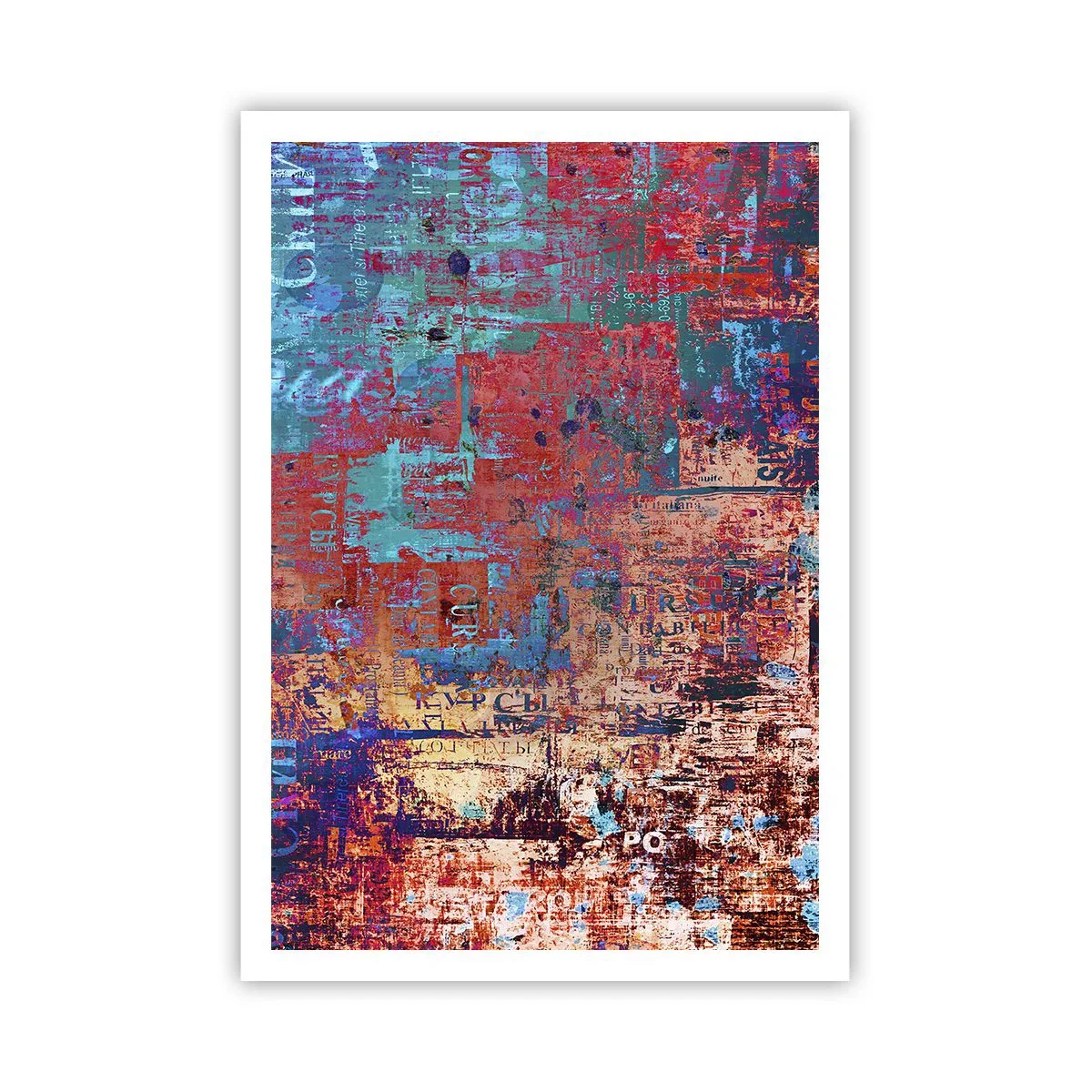 Affiche - Poster - Mémoire et oubli - 70x100 cm