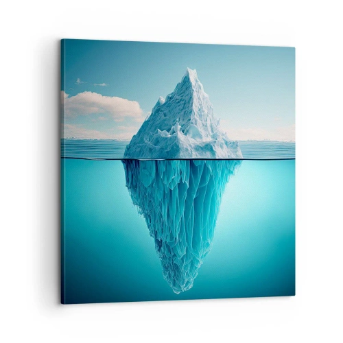 Impression sur toile - Image sur toile - Reine de Glace - 60x60 cm