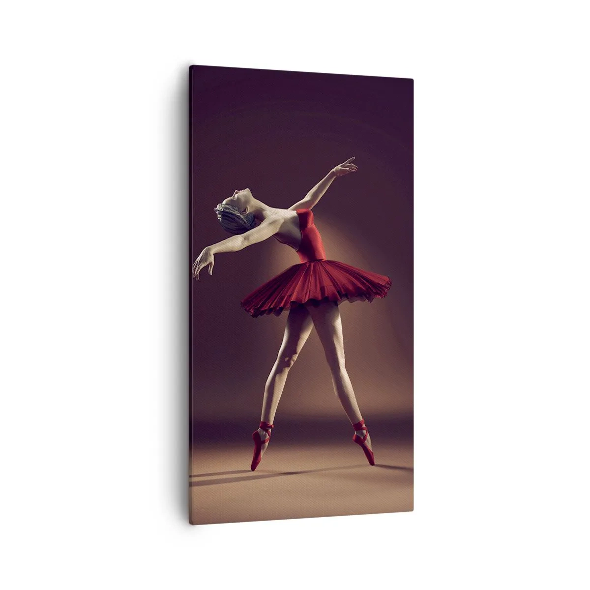 Impression sur toile - Image sur toile - Une danseuse étoile - 55x100 cm