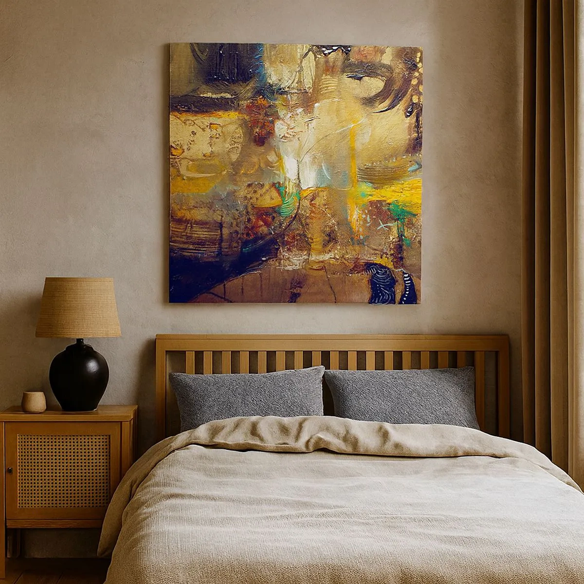 Impression sur toile - Image sur toile - Froid, tiède, chaud - 30x30 cm