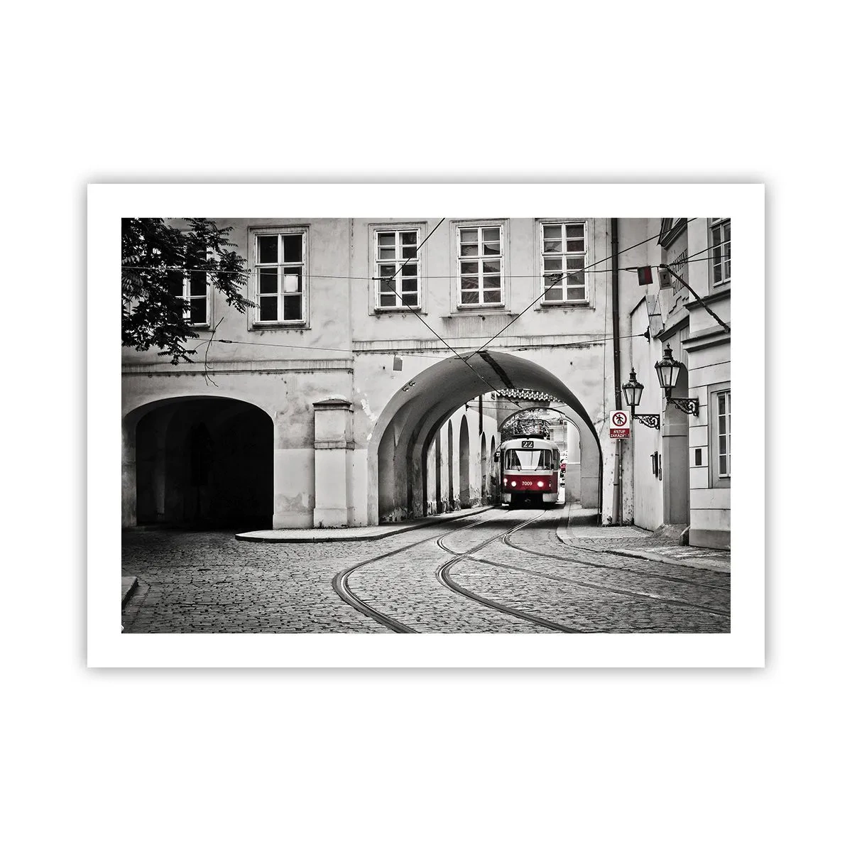 Affiche - Poster - Dans le labyrinthe de la ville - 70x50 cm