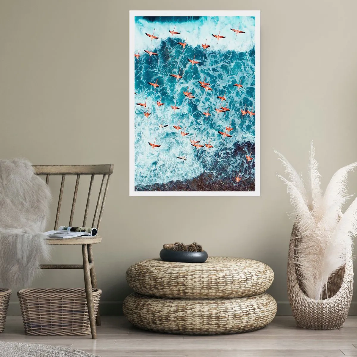 Affiche - Poster - Défilé du bord de mer - 30x40 cm