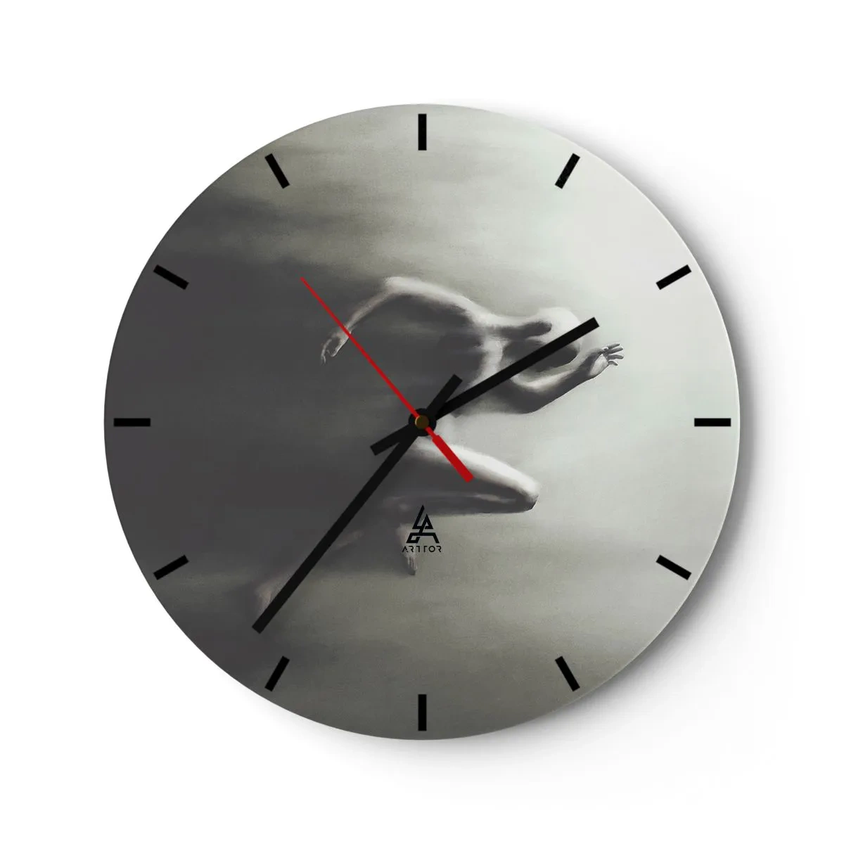 Horloge murale - Pendule murale - Inarrêtable - 40x40 cm
