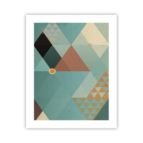 Affiche - Poster - Unité de la multiplicité, multiplicité de l'unité - 40x50 cm