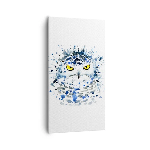 Impression sur toile - Image sur toile - Droit dans les yeux - 55x100 cm