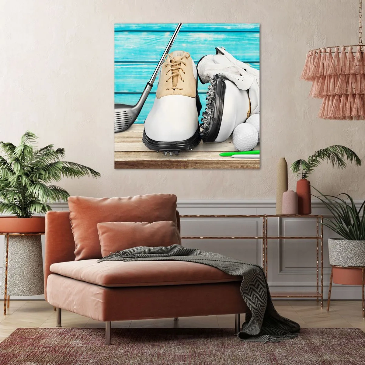 Impression sur toile - Image sur toile - Tout est prêt - 70x70 cm