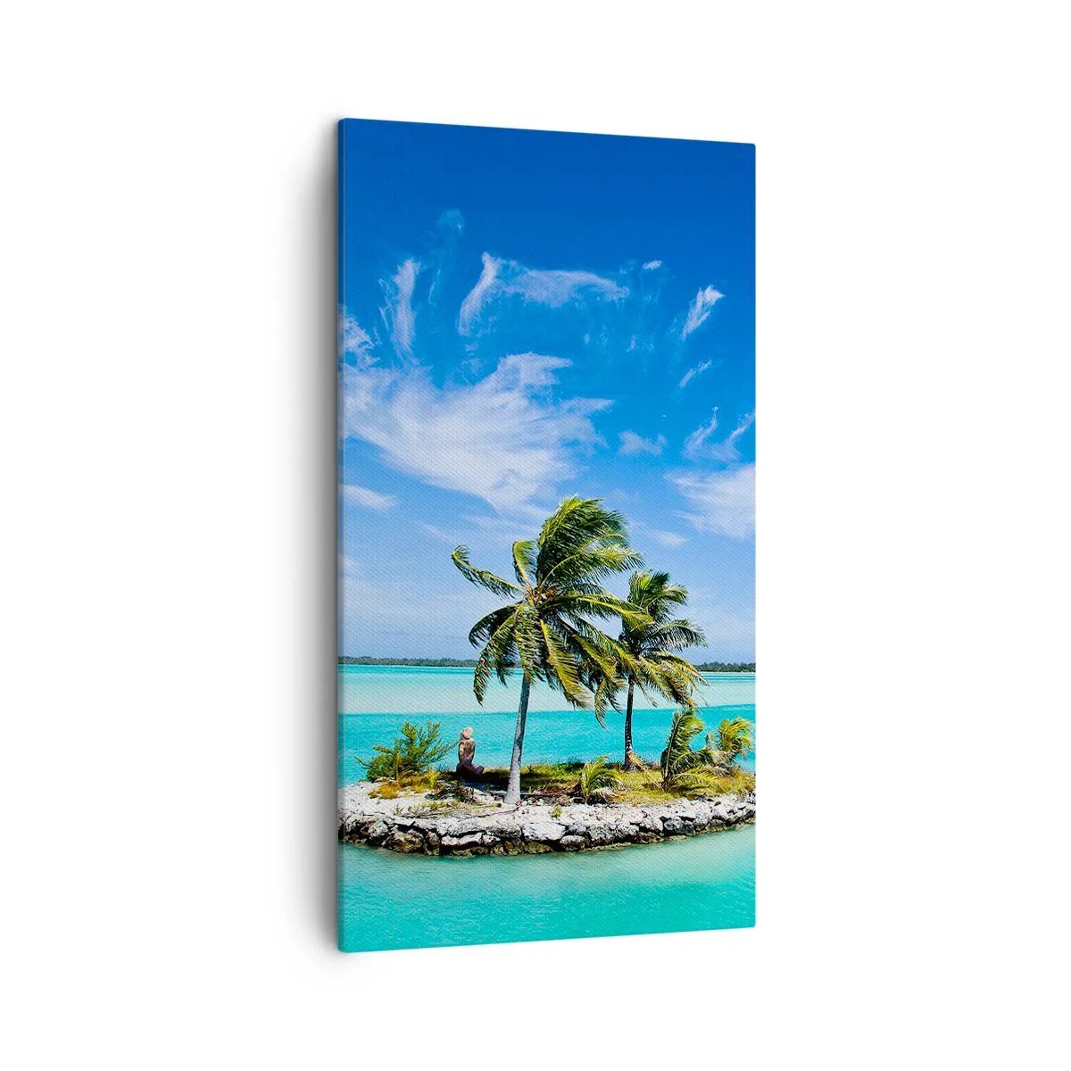 Impression sur toile - Image sur toile - Paradis sur Terre - 45x80 cm