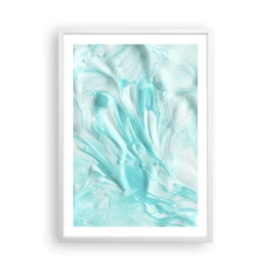 Affiche dans un cadre blanc - Poster - Ensemble pour toujours - 50x70 cm
