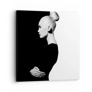 Impression sur toile - Image sur toile - Tout simplement une femme - 30x30 cm