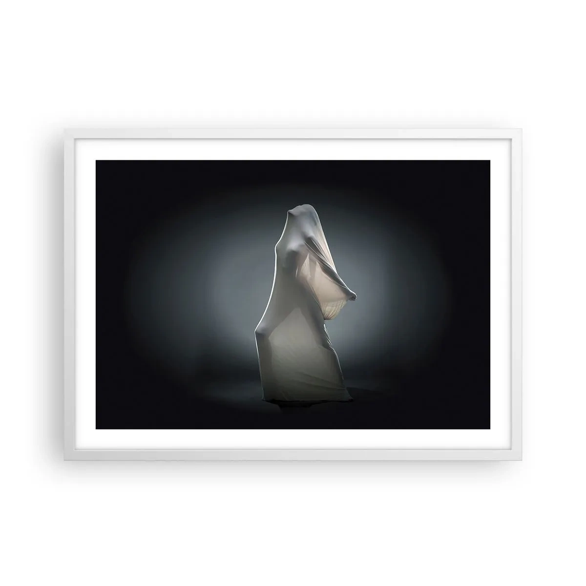 Affiche dans un cadre blanc - Poster - Une soif secrète - 70x50 cm