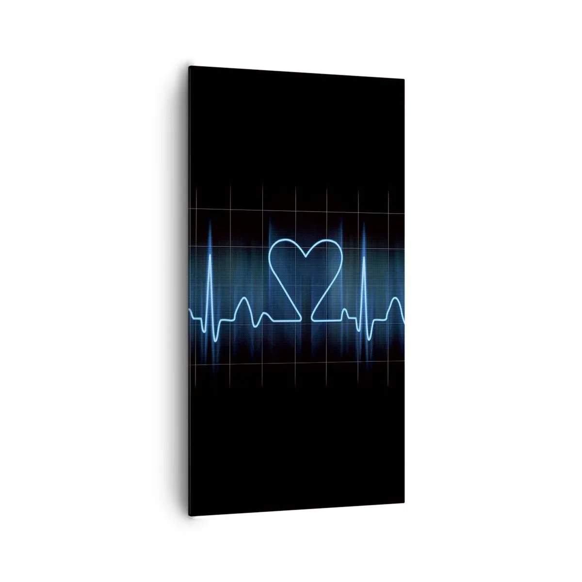 Impression sur toile - Image sur toile - Au rythme du cœur - 65x120 cm