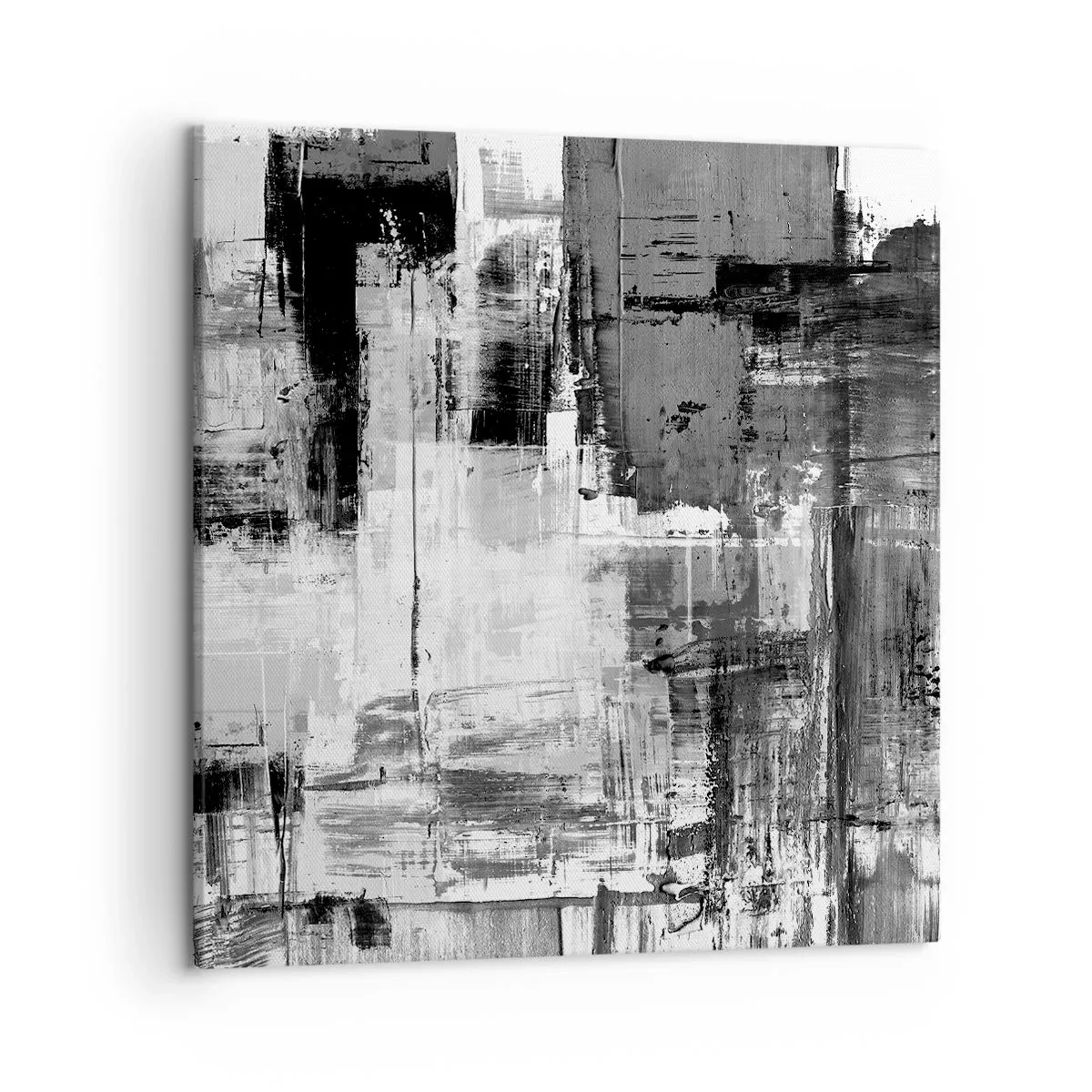 Impression sur toile - Image sur toile - Le gris est beau - 50x50 cm