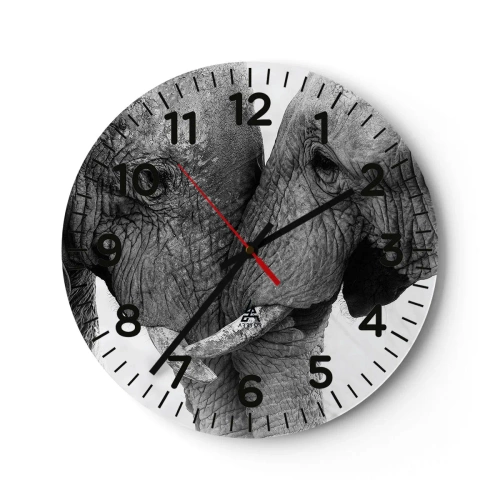 Horloge murale - Pendule murale - Confession sincère - 30x30 cm