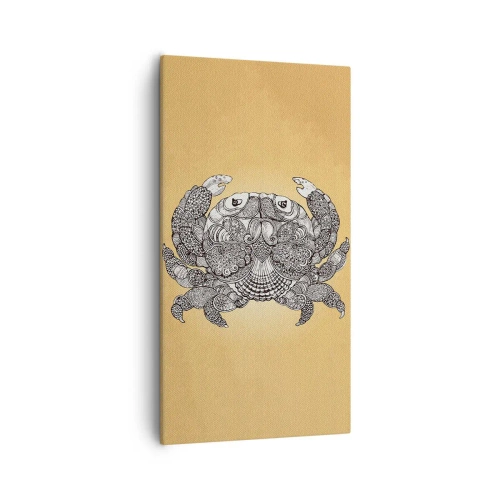 Impression sur toile - Image sur toile - Les contes de M. Crabe - 55x100 cm