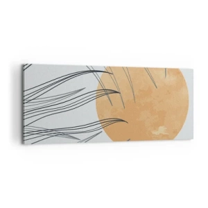 Impression sur toile - Image sur toile - Toujours vers le soleil - 100x40 cm