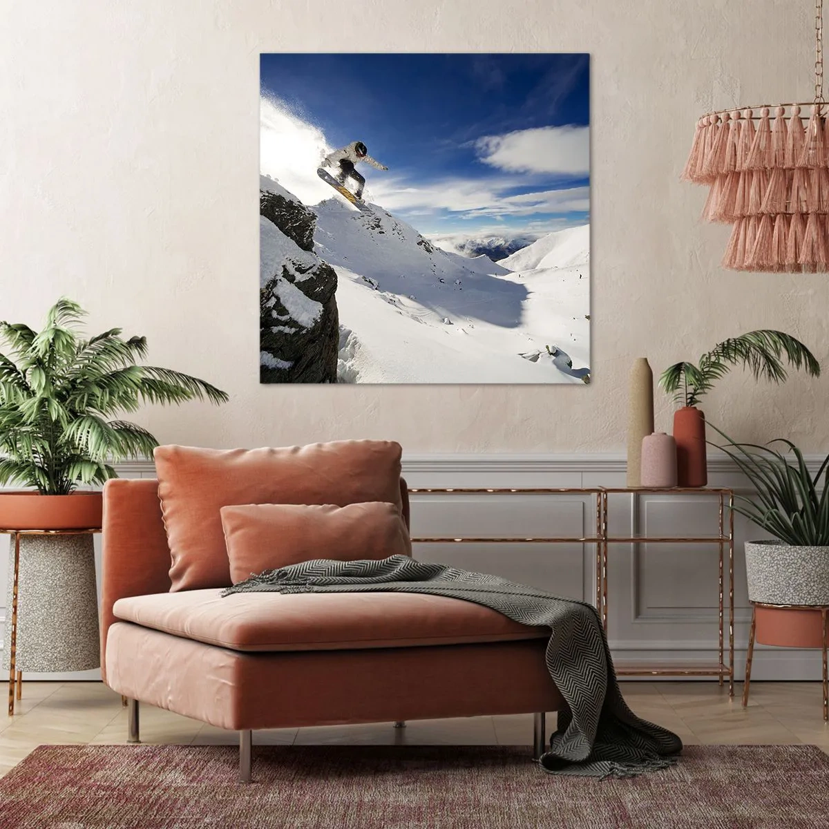 Impression sur toile - Image sur toile - Liberté sans limite - 30x30 cm