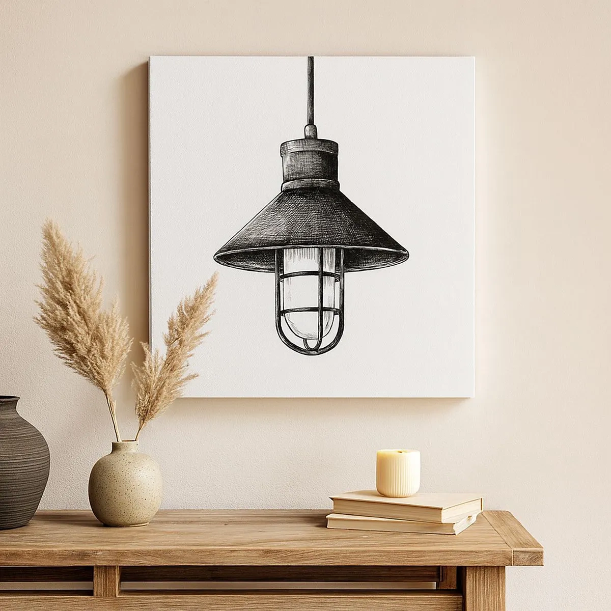 Impression sur toile - Image sur toile - Comme il y a des années… - 30x30 cm